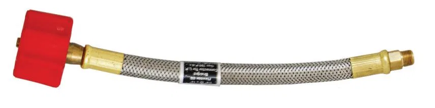 MER425HSS-15 – AP PRODUCTS Propane Hose, For Connecting Propane Cylinders To The Propane Regulator Female QCC (Quick ...